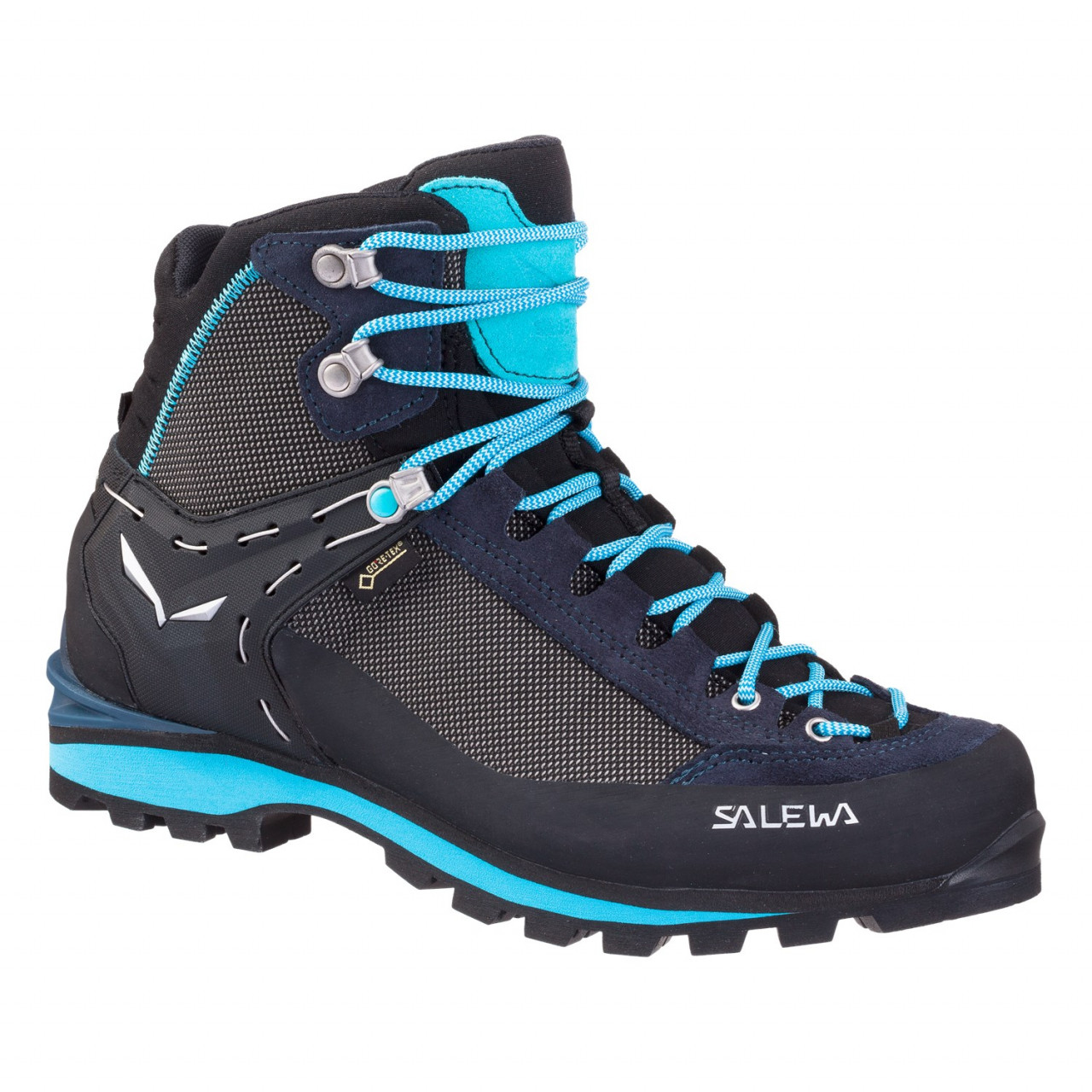 Salewa Women's Crow GORE-TEX® Mountaineering Boots Blue/Navy/Blue HOM-962785